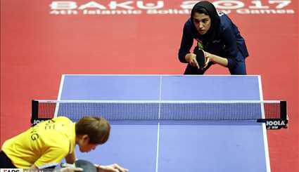 قهرمانی ​تیم تنیس روی میز در بازی‌های کشورهای اسلامی2017باکو | تصاویر