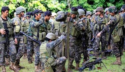 مبارزه با عناصر داعش در فیلیپین‎ | تصاویر