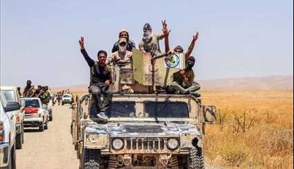 حشد الشعبي على الحدود سوريا لبدء عملية ضد داعش