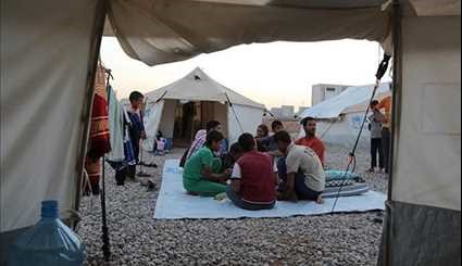 حياة العراقيين داخل مخيم حسانشام U2 خلال شهر رمضان