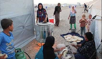 حياة العراقيين داخل مخيم حسانشام U2 خلال شهر رمضان