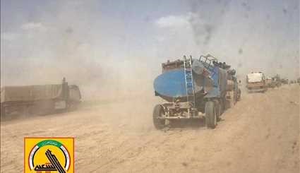 القوات العراقية تواصل عمليات التفتيش لمناطق أيمن الموصل المحررة