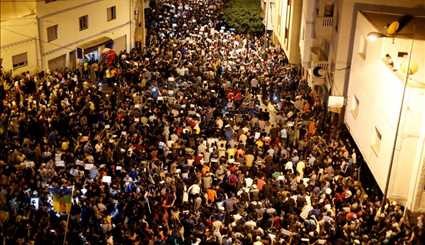 مظاهرات كبيرة في مراكش