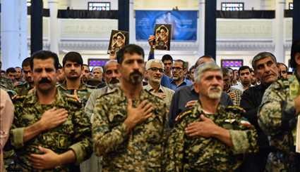 مراسم گرامیداشت سالروز ارتحال امام(ره) در شیراز | تصاویر
