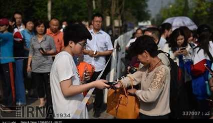 China started the world's biggest exam / Pictures