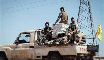 بالصور.. قوات المقاومة الإسلامية حركة النجباء على حدود العراق - سوريا