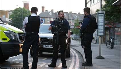 حمله با خودرو به عابران در شمال لندن/ تصاویر