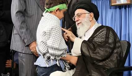 Families of Iranian Martyrs Meet Ayatollah Khamenei