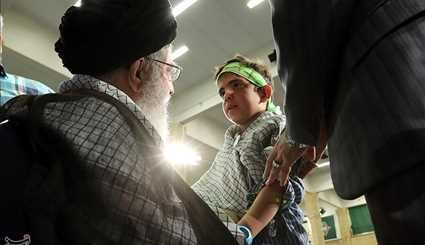 Families of Iranian Martyrs Meet Ayatollah Khamenei