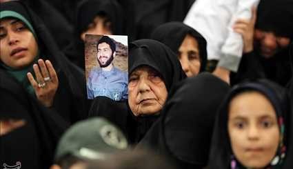 Families of Iranian Martyrs Meet Ayatollah Khamenei