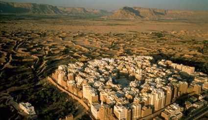 مدينة شبام في صحراء