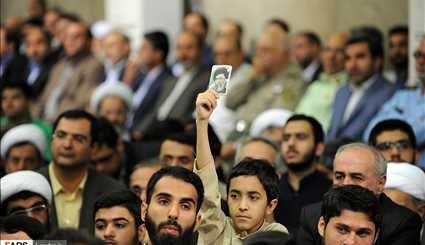 دیدار مسئولان نظام و سفرای کشورهای اسلامی با رهبر معظم انقلاب | تصاویر