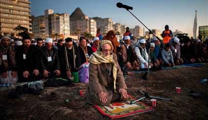 عید فطر در نقاط مختلف جهان | تصاویر