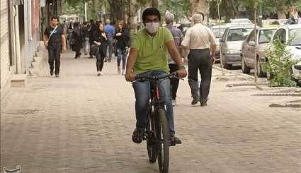 آلودگی هوا در همدان/ تصاویر
