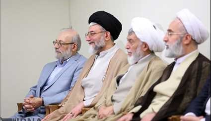 Leader receives Judiciary officials