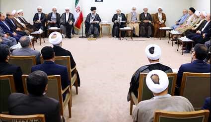 Leader receives Judiciary officials