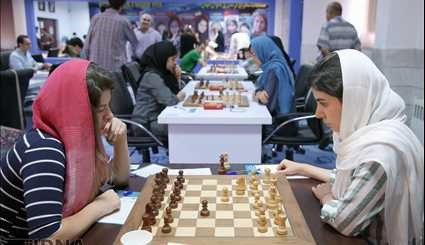 دور چهارم رقابت های شطرنج غرب آسیا | تصاویر