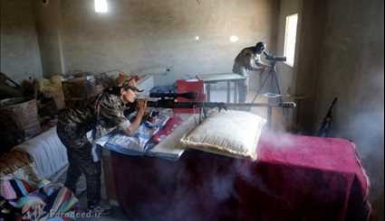 حلقه محاصره داعش در رقه +عکس