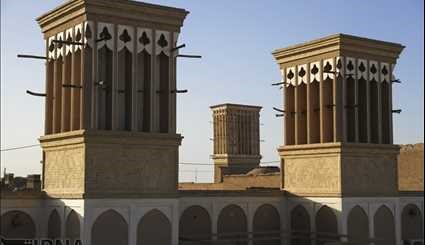 Yazd in central Iran is inscribed to the list of the Cultural Organization (UNESCO)