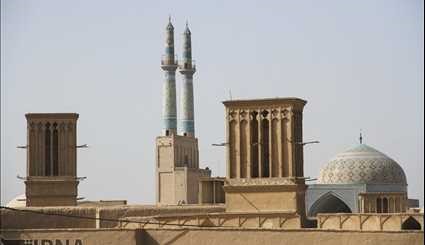 Yazd in central Iran is inscribed to the list of the Cultural Organization (UNESCO)