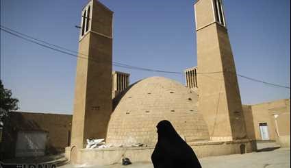 Yazd in central Iran is inscribed to the list of the Cultural Organization (UNESCO)