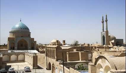 Yazd in central Iran is inscribed to the list of the Cultural Organization (UNESCO)