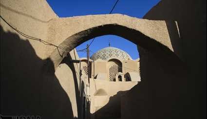 Yazd in central Iran is inscribed to the list of the Cultural Organization (UNESCO)