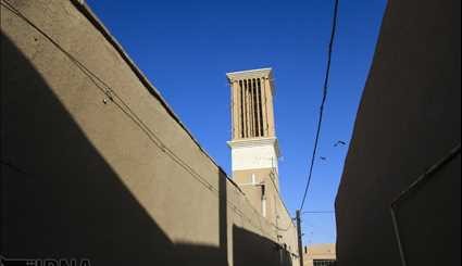 Yazd in central Iran is inscribed to the list of the Cultural Organization (UNESCO)