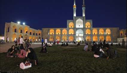 Yazd in central Iran is inscribed to the list of the Cultural Organization (UNESCO)