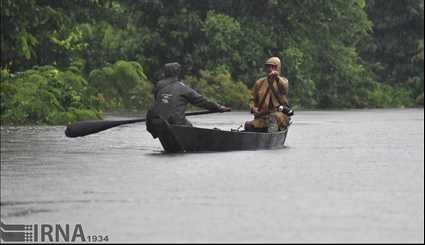 India / Flood in Casiranga National Park