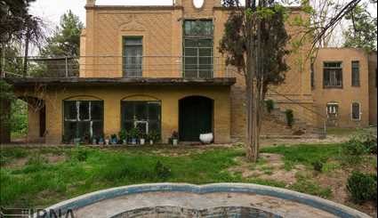 The historical Saeedi Garden locates in the city of Nishapur; Iran