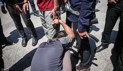 Arrest of thugs and drug dealers in Tehran / Images