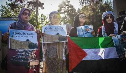 Iranians protest over Al-Aqsa Mosque desecration