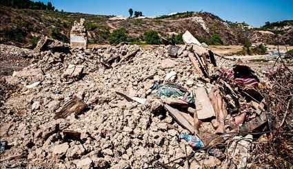 Destruction of Roudbar village in Behshahr with inauguration of Gloored Dam