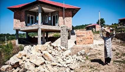 Destruction of Roudbar village in Behshahr with inauguration of Gloored Dam