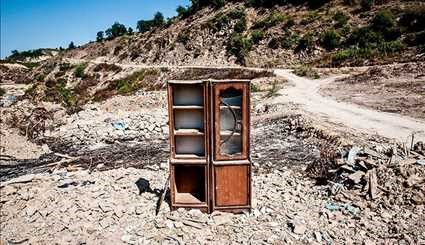 Destruction of Roudbar village in Behshahr with inauguration of Gloored Dam