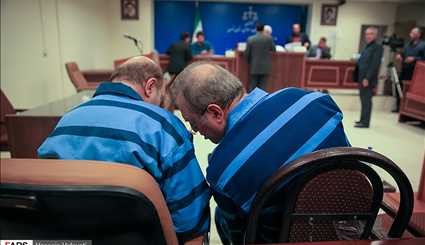 Eighth session of condemnation of Babak Zanjani's accomplices