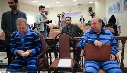 Eighth session of condemnation of Babak Zanjani's accomplices