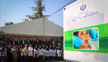 إيفاد 80 عيادة أسنان نقالة إلى المناطق النائية في ايران / صور