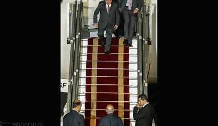 وصول الرئيس العراقي الى طهران