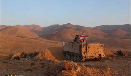 العملية العسكرية للجيش اللبناني ضد مسلحي داعش التكفيري في الحدود مع سوريا