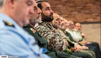بالصور.. رئيس هيئة الاركان الايرانية يتفقد مقر خاتم‌ الانبياء (ص) للدفاع الجوي
