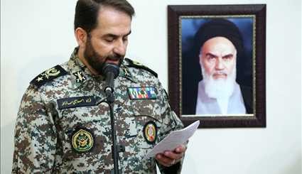 قائد الثورة الاسلامية يستقبل قادة الدفاع الجوي في البلاد