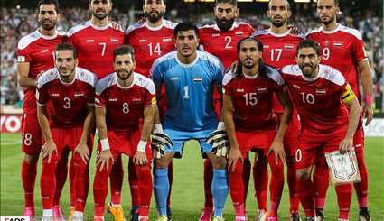 بالصور.. أجواء اللقاء الذي جمع منتخبي إيران وسوريا لكرة القدم