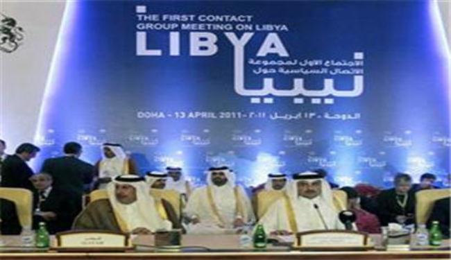 اجتماع الدوحة يدعو لرحيل معمر القذافي ودعم الثوار