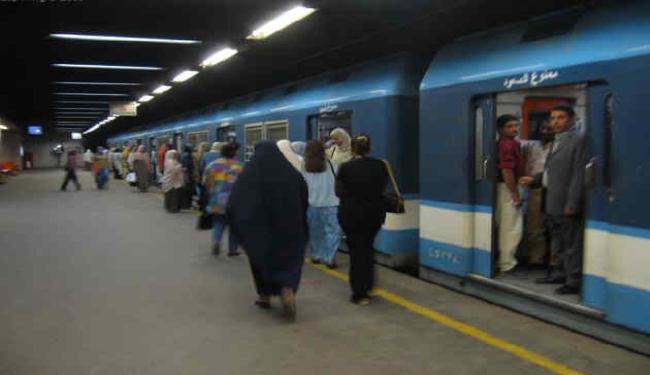 معرض وثائقي للثورة المصرية في محطة التحرير لمترو أنفاق