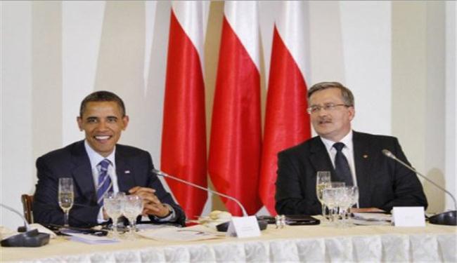 اوباما يلتقي نظيره البولندي في وارسو 