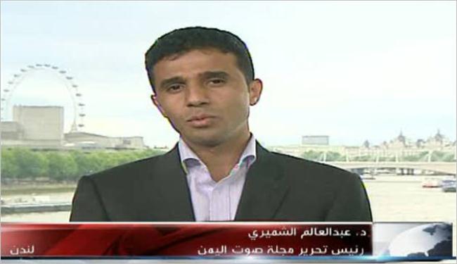 الشعب اليمني يطالب برفع الغطاء الدولي عن صالح