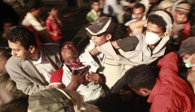عشرات الضحايا والجرحى من المحتجين في تعز باليمن