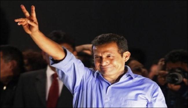 اعلان فوز اويانتا اومالا بانتخابات الرئاسة في البيرو